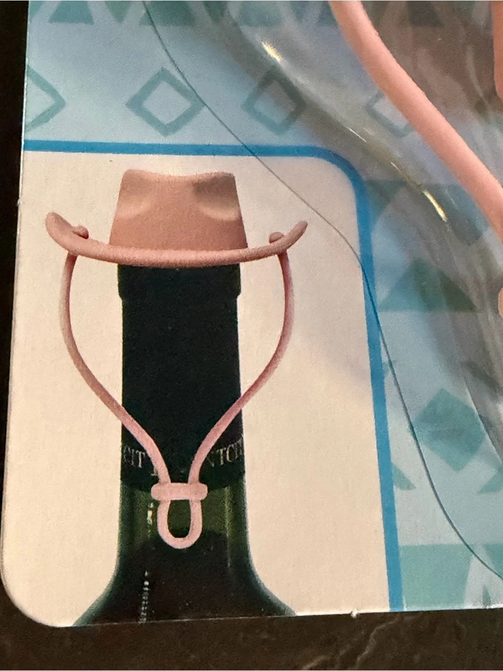 💕Super Cute! Silicone Wine Stopper - Pink Cowboy Hat